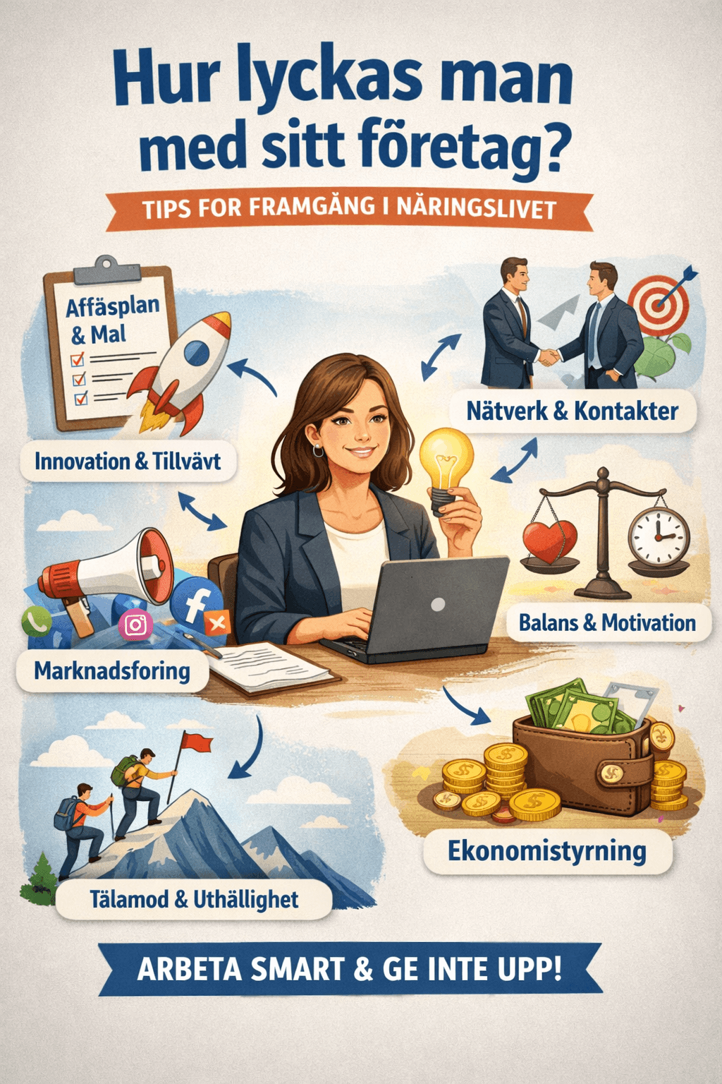 Hur lyckas man med sitt företag