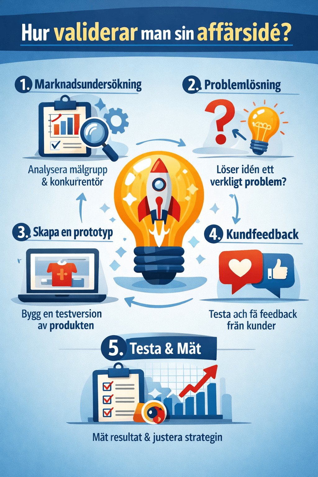 Hur validerar man sin affärsidé